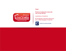 Tablet Screenshot of martinello.com.br